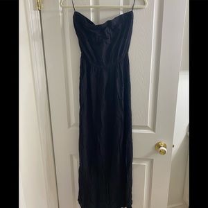 Long black dress
